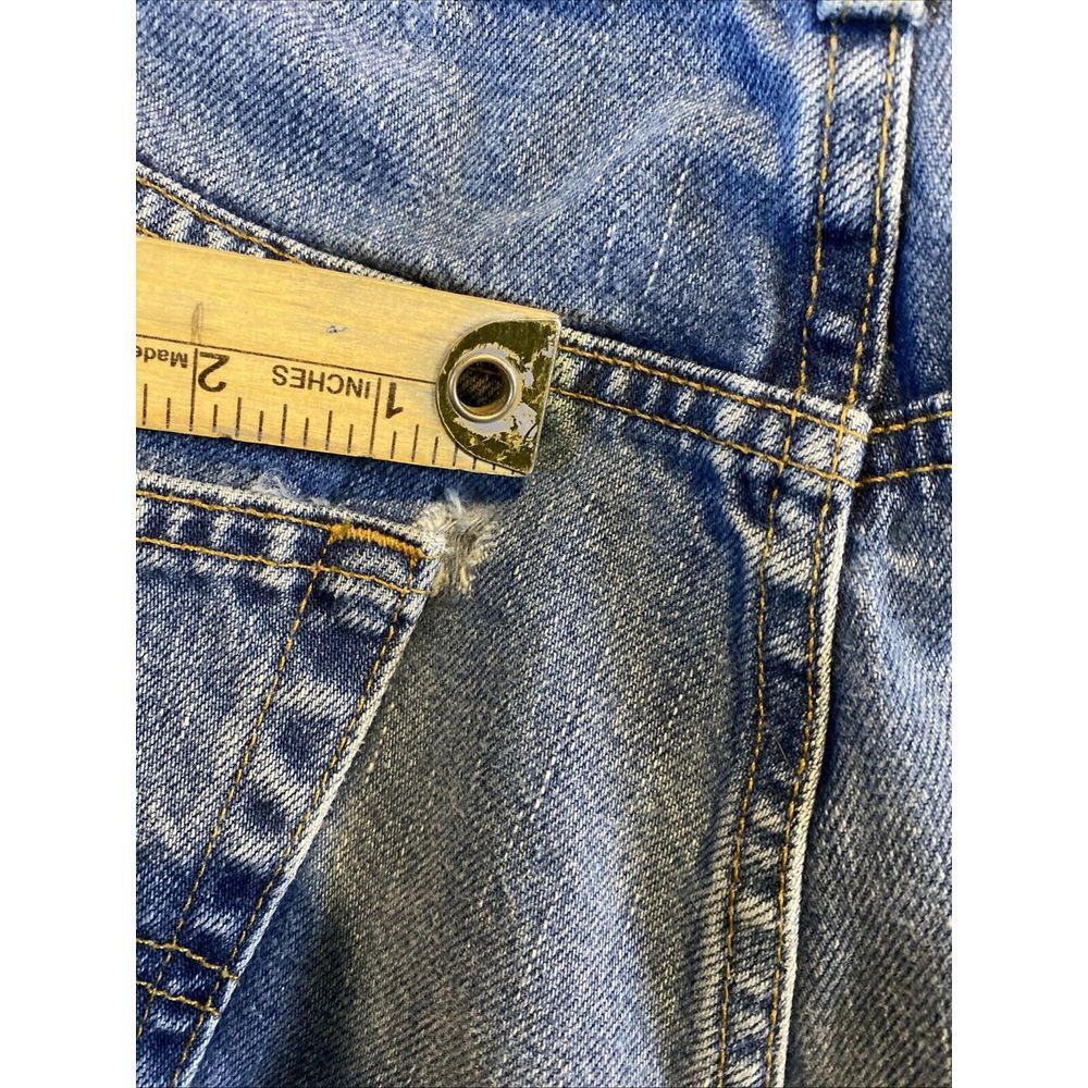 Levi's 550 Red‎ Tab Jeans Regular Light Straight Leg Mens 38X30 VINTAGE 90's Y2K - Picture 7 of 7